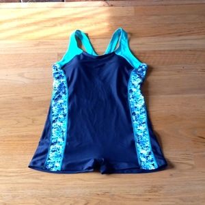 One Piece Women's Swimsuit Size Large